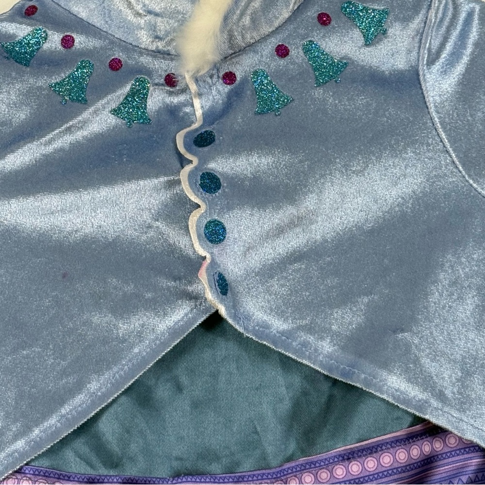 Disney Frozen Princess Dress Anna Elsa Light-Up Musical Costume Size 4–6 - Picture 7 of 7